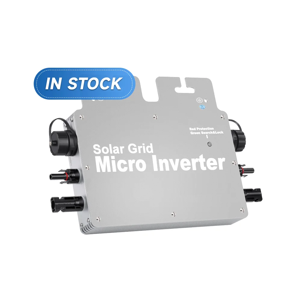 600W 110V 220V Grid Tie Solar Micro Inverter with Euro Plug WiFi 600 Watt Solar Micro Inverter