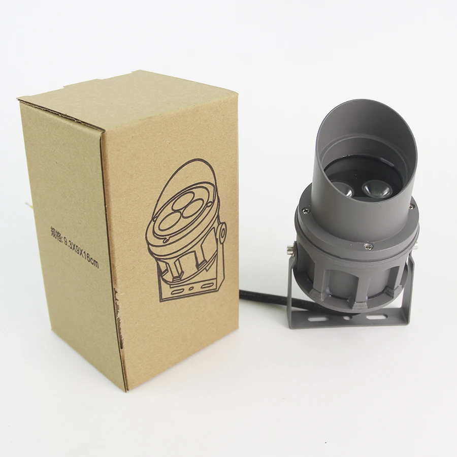 factory Aluminum garden spotlight dc 12v DC24V Outdoor IP66 waterproof flood LED bridge lumen 3w flood light for Park tree