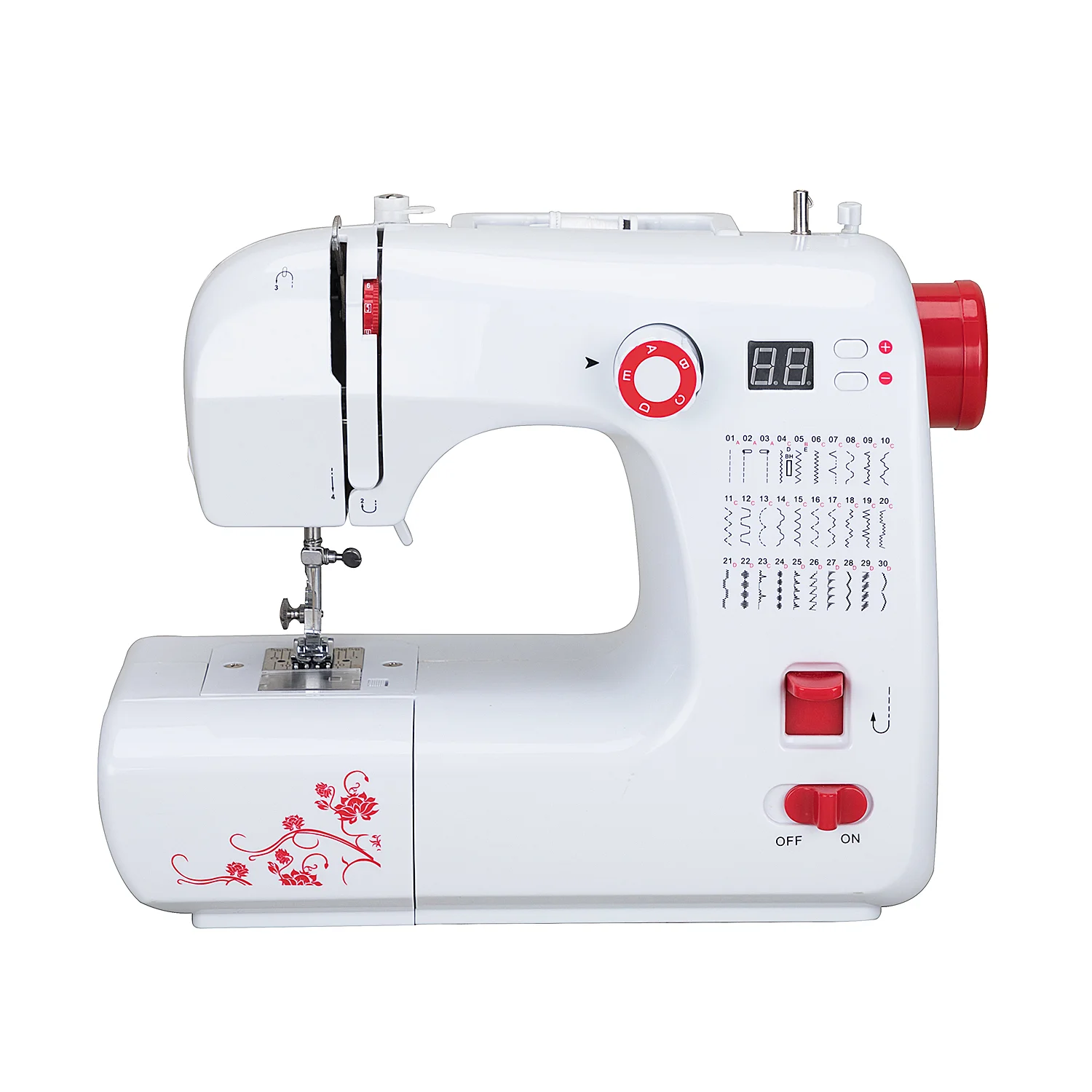 Apparel machinery FHSM-702 portable  mini double threads  lockstitch domestic handle sewing machine