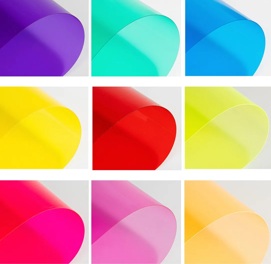 A4 Transparent PET Plastic Color Sheet 0.3mm Pvc Formica Laminate Sheets