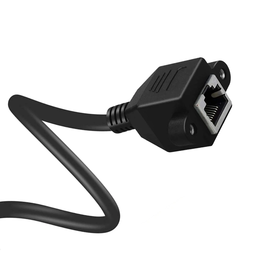 3Pins XLR female Line Switch Network Port Audio Converter to RJ45 Connect Microphone Stage Light Signal Transmission DMX cable