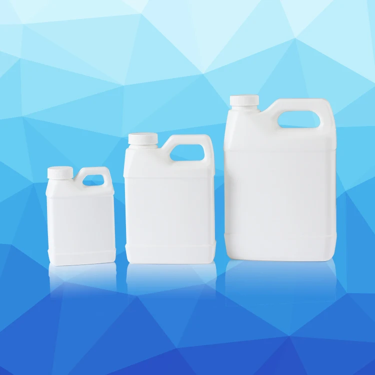 8oz 16 Oz 32oz White Hdpe F-Style Bottle Acrylic Nail Liquid Plastic Bottle Liquid Laundry Detergent Container Coconut Oil Pack