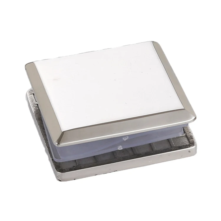 glass fencing square bathroom shower glass door clamp connector