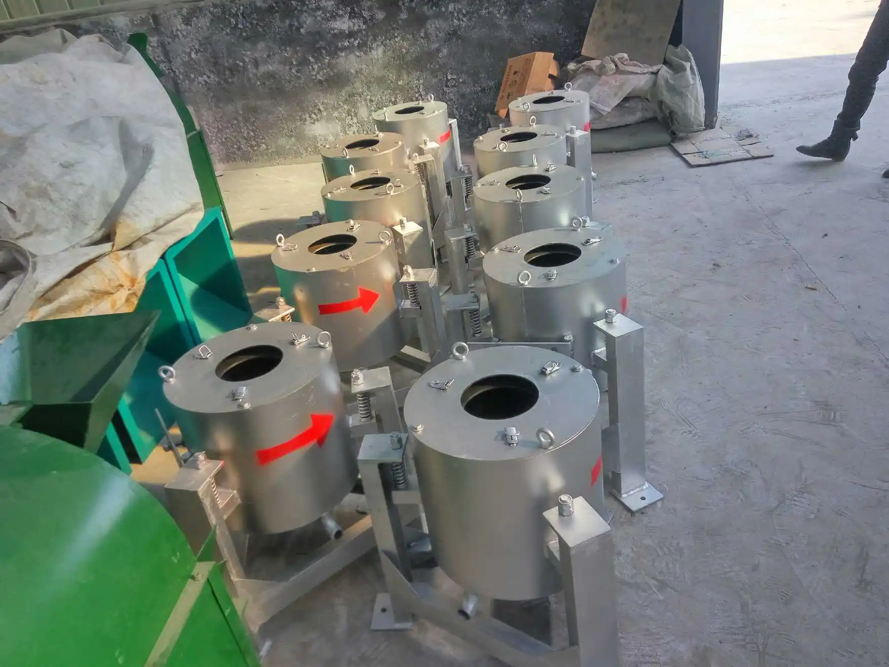 50-100kg/hour coconut oil centrifuge machine/oil filter making machine