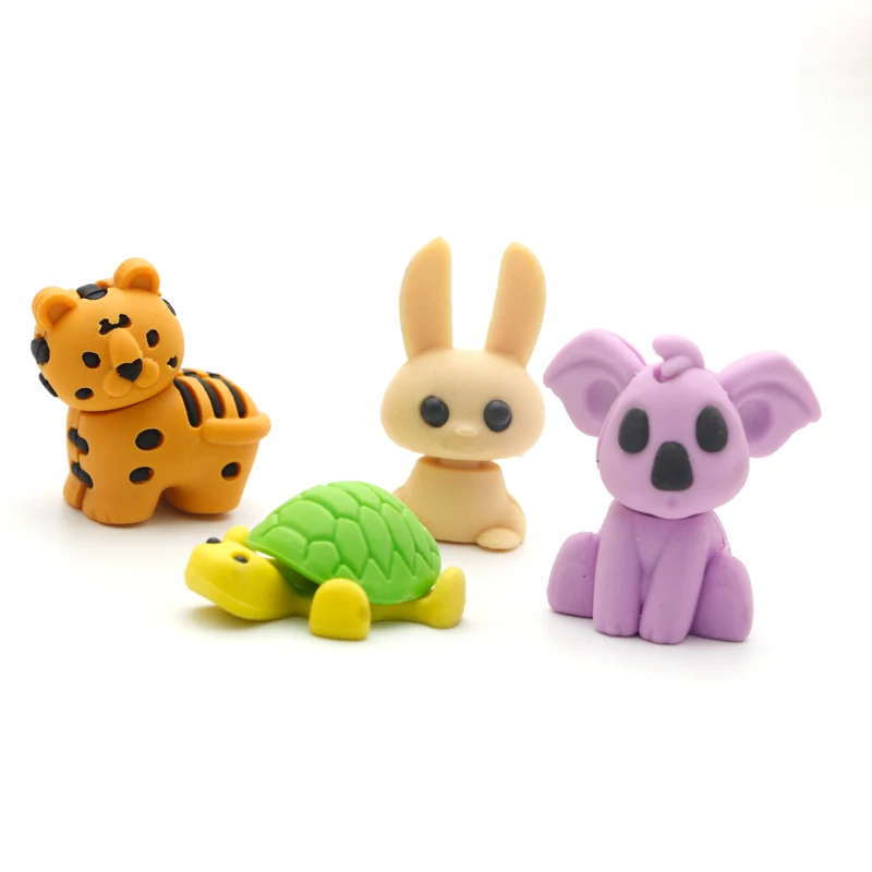 Stationery Kids Novelty Puzzle Eraser Toys OEM Rubber Custom Eraser Manufacturer