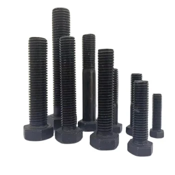 China Factory Fasteners sale 8.8 grade hexagonal bolt DIN931 M8 M16 M20 M22 Stainless Steel Hex Bolt and Galvanized Bolt