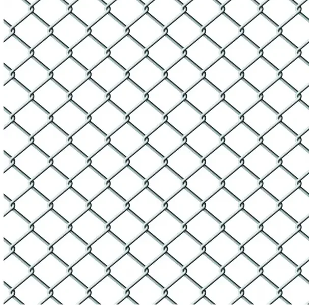 Garden House Farm Fence PVC Coated Galvanized Used Chain Link Fence Steel Wire Fence Customized Good Price