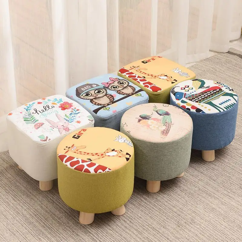 Wood  square chair sofa  wash   small  family upholstery cloth cover square