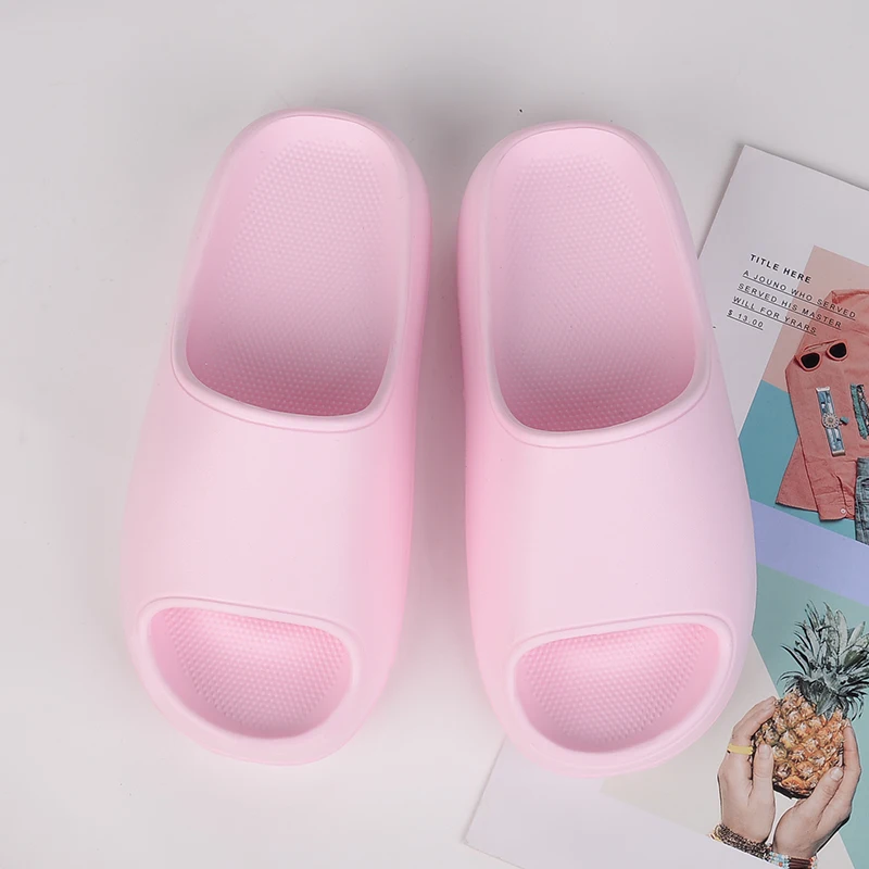 2021 New Arrivals Women House Slippers Pink Colorful Yeezy Women Slides Indoor Yezzy Slippers For Ladies
