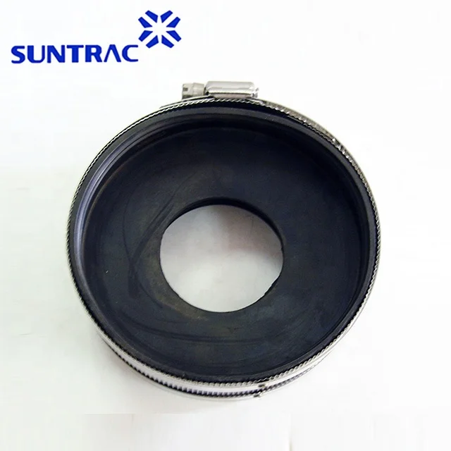 Stainless steel High pressure Type D pipe coupling with Natural rubber inside abrazadera