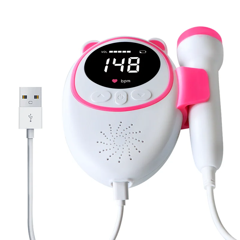 Great Deals Super Discounts Low Prices Rechargeable Battery Version Baby Heart Beat Monitor
