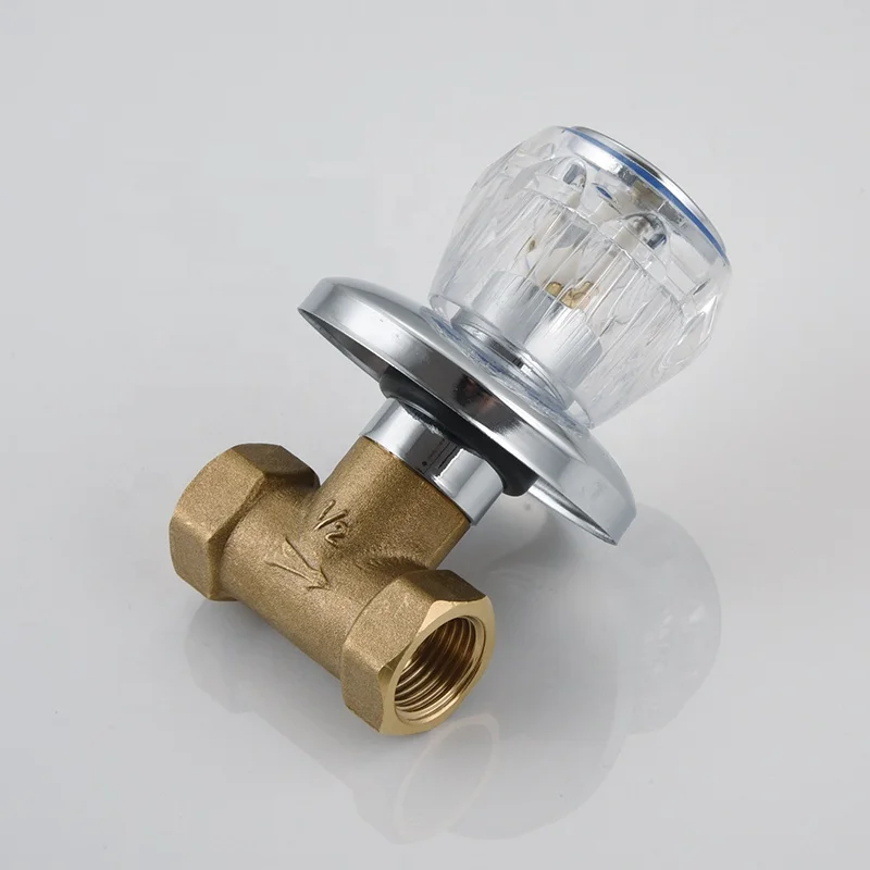 OEM brass chrome brass water stopcock conceal stop valve