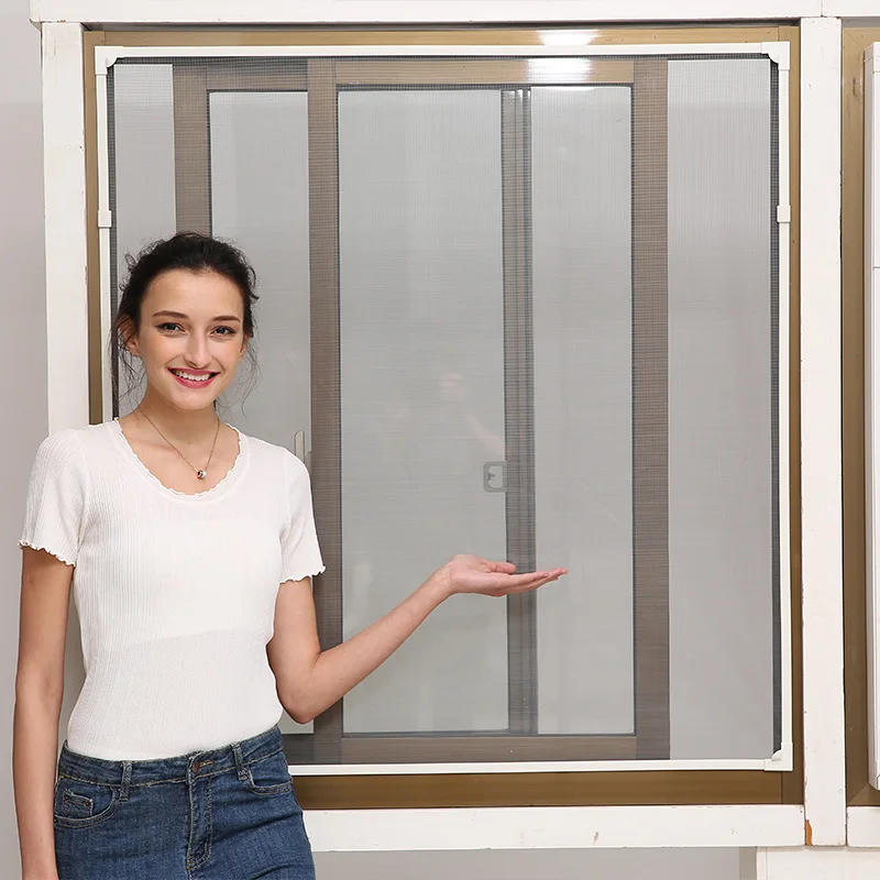 Experienced new products screen window preventing bugs magnetic mosquito net door