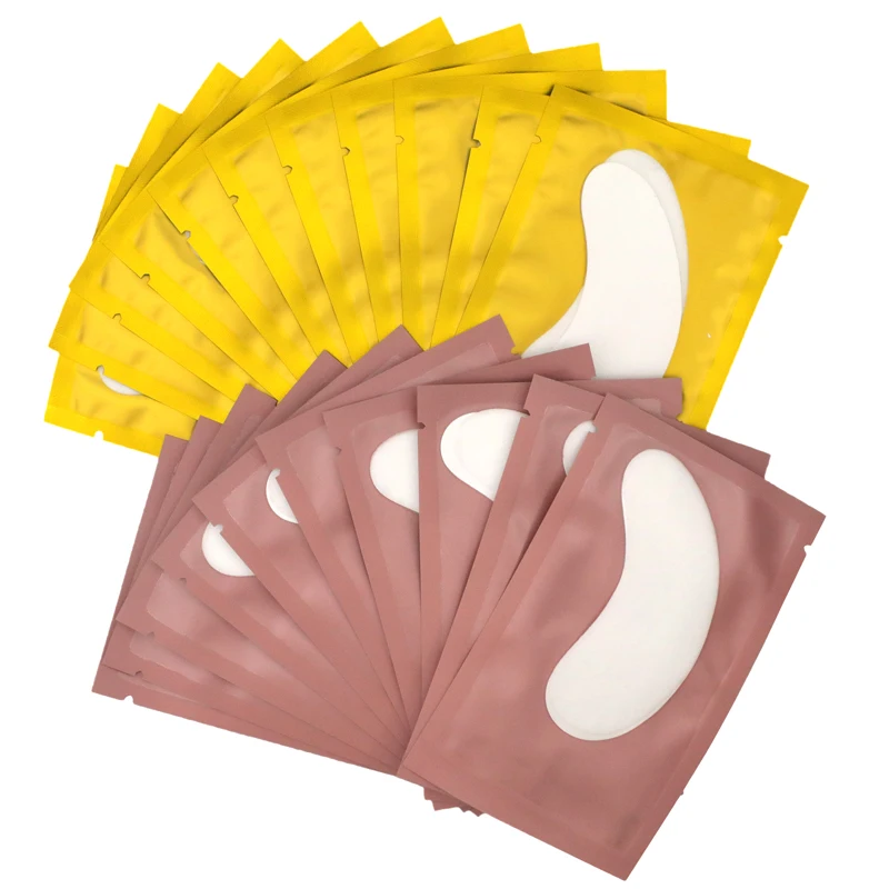 Under Lash Eyepatch Custom Packaging Wholesale Lint Free Eyepads For Eyelash Extension