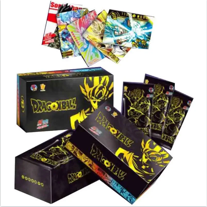 New Arrival Dragoned Balls Collectible Cards Dragoned Balls Tcg Card Box for Kids Unisex