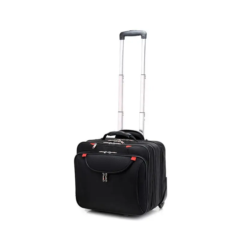 Osamic Nylon Luggage Waterproof Airport Boarding Trolley Cabin Case Traveling Business Trip Carry-on Suitcase