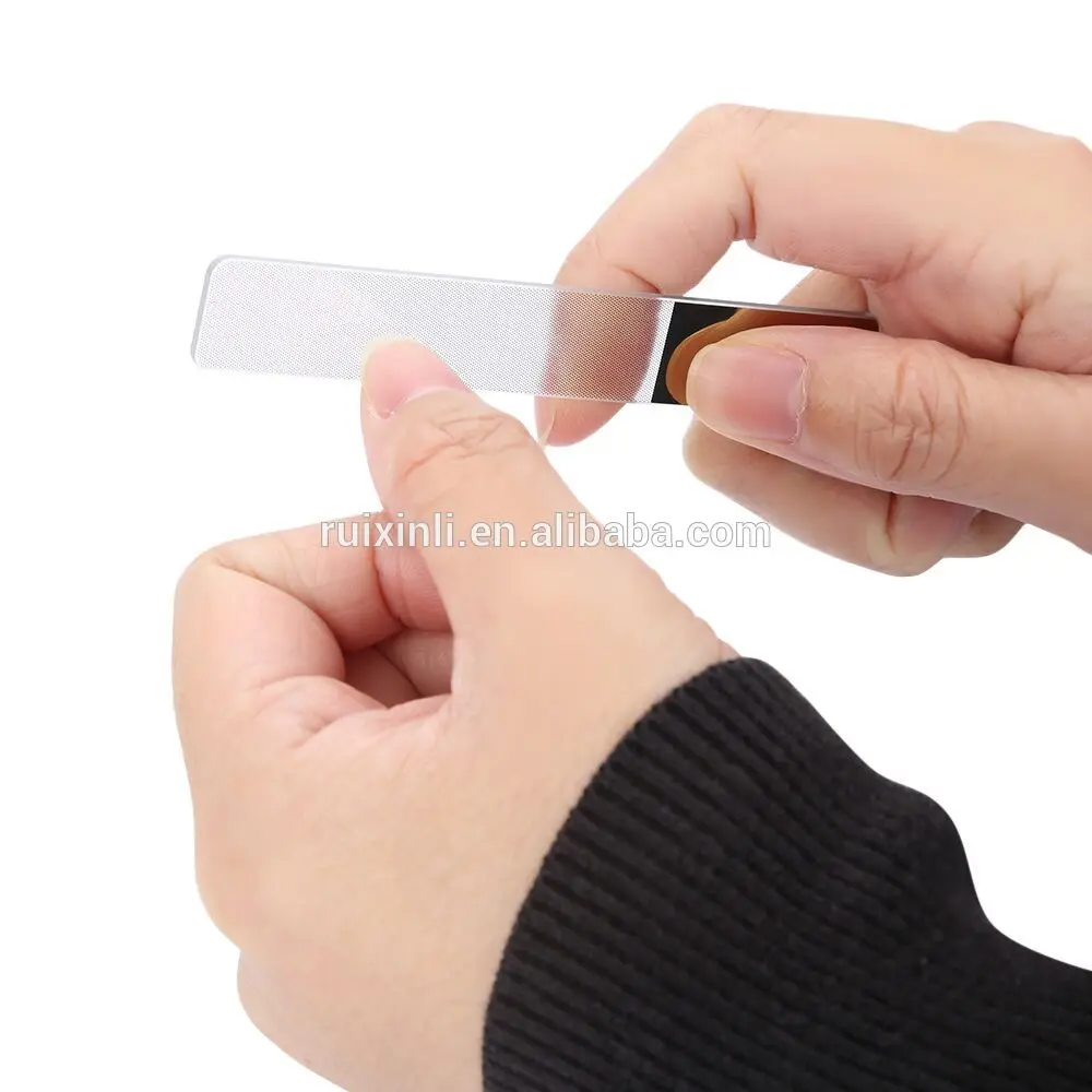 
Top-notch Nail Care Tool Nanometer Glass Single Packaging Transparent Nail Polisher for Ladies 