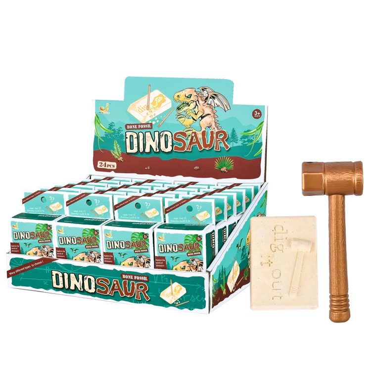 Fluorescence skeleton Dinosaur Dig Archaeology Toys Dinosaur Dig Kits For children