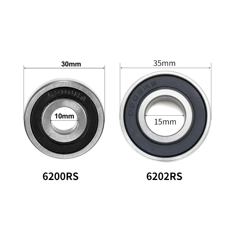 Electric Scooter 6202RS Bearing High Quality Wheel Bearing 6202 RS Groove Ball Bearing Scooter Accessories And Parts
