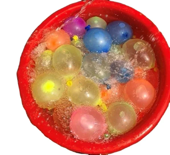 Reusable Water Balls Water Balloons Absorbent Ball Pool Beach Play Toy Pool Party Favors Kids Water Fight Games HH