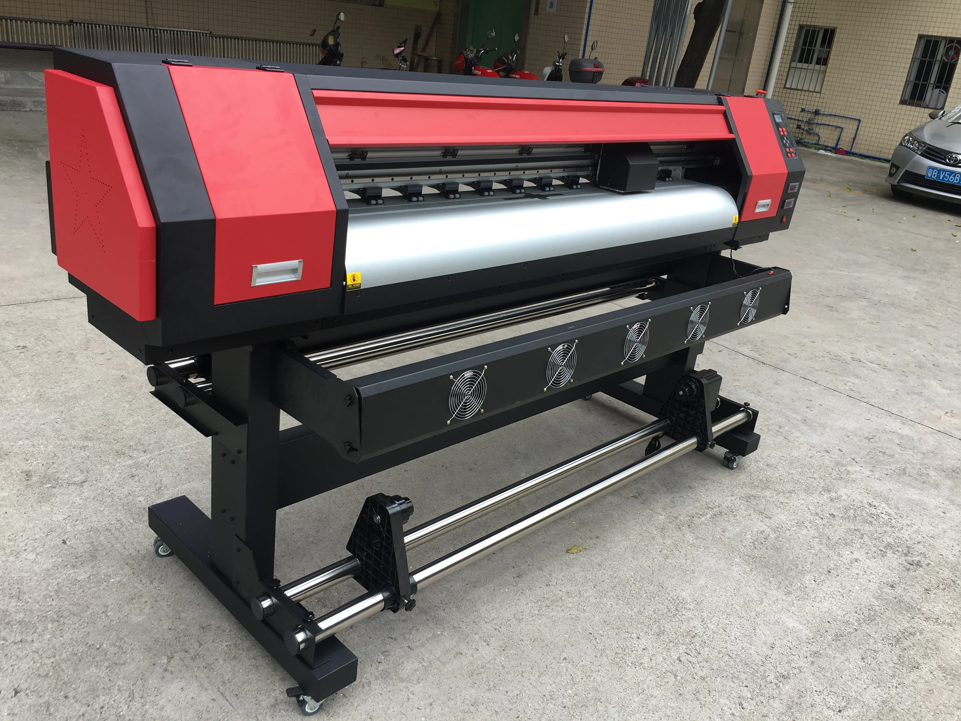 Suncolor цифровой печатный широкоформатный принтер xp600 CMYK чернильные струйные принтеры 5 футов 6 8 10