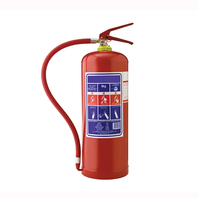 SABS standard  9kg dcp fire extinguisher with decorative neck ring