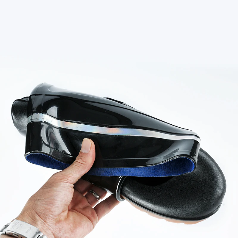 Светоотражающая обувь из пвх, светящаяся в темноте, резиновая прозрачная водонепроницаемая мужская обувь для дождя на заказ