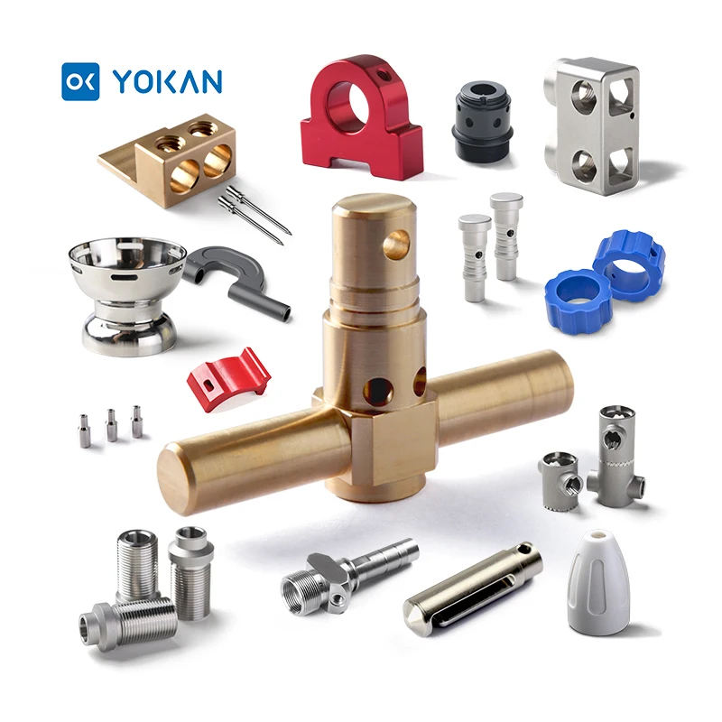 Makino 5 Axis Cnc Precision Parts Metal Machining Milling Stainless Steel Brass Aluminum Titanium Cnc Turning Component Parts