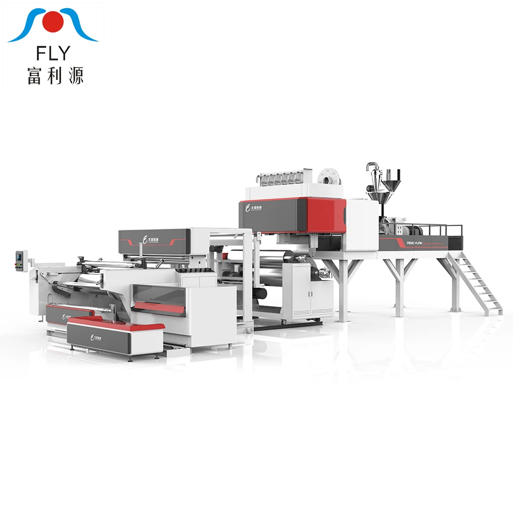 fuliyuan  high quality  plastic extruder machinery production line  pe stretch film machine