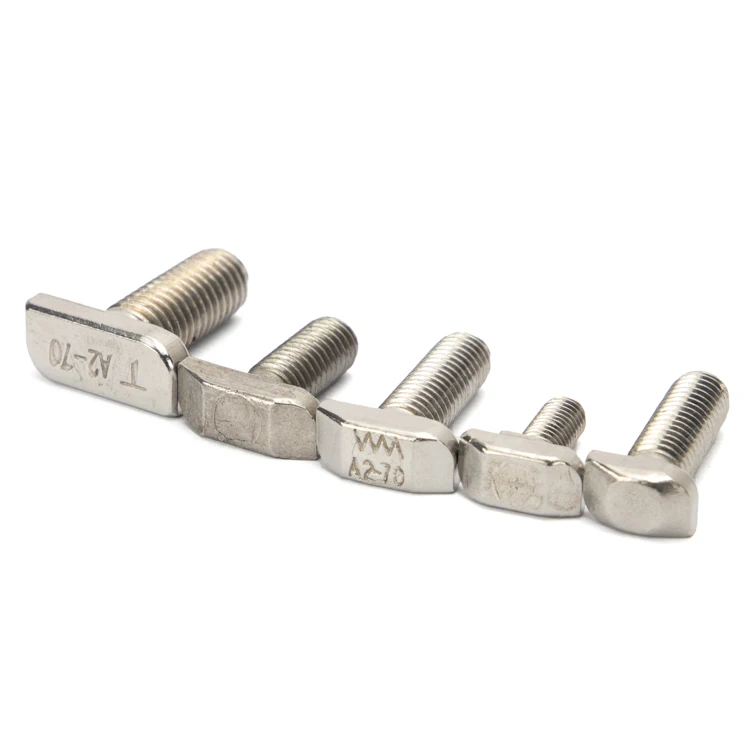 2023 Manufacturers wholesale Customized Stainless Steel T Head Bolt/T Bolt, T-shaped Bolt