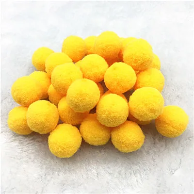 Plush Pom Poms Ball 8mm 10mm 15mm 20mm 25mm 30mm Pompones for baby mobile decoration