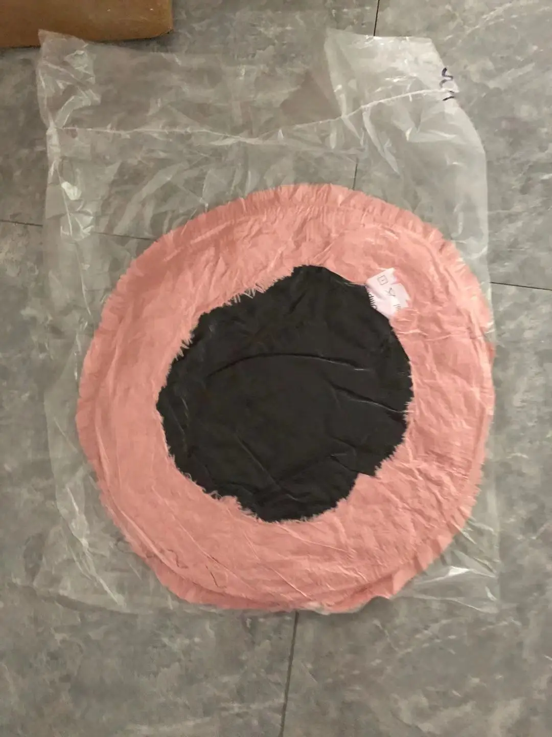 Pets Dropshipping Soft Warm Faux Fur Donut Dog Bed Calming Plush Luxury Fluffy Pet Bed Round Washable With Custom Logo