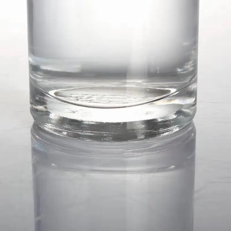 Оптовая продажа 50cl 70cl 75cl прозрачная пустая водка ликер Джин Ром Текила Виски спирт стеклянная бутылка с пробковой пробкой