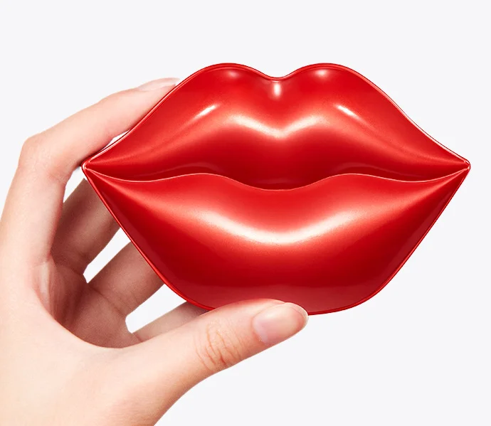 
2020 private label Moisturizing Plumping Hydrogel Exfoliate to improve lip lines lip balm Collagen Crystal rose lip mask 