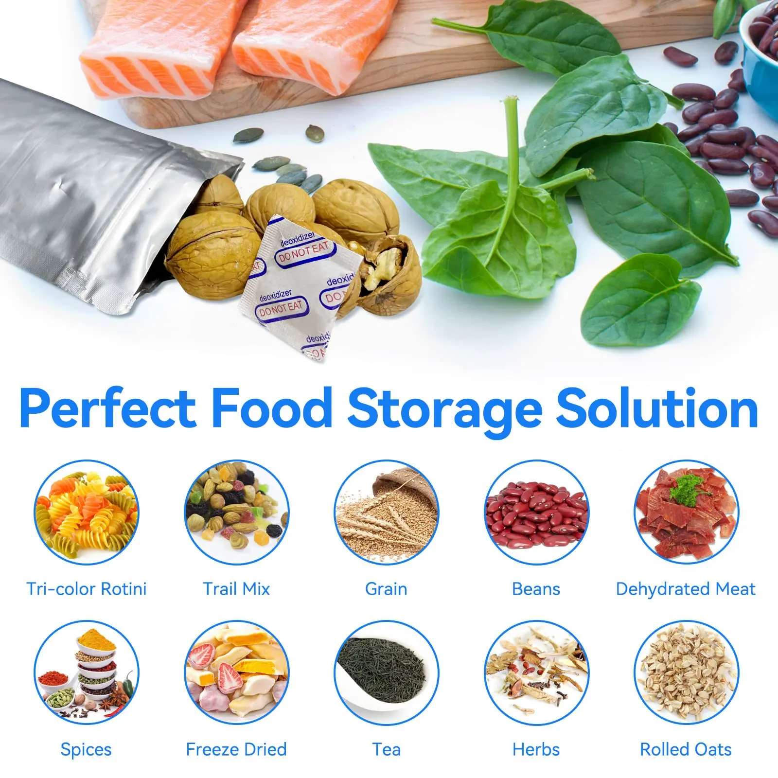 Custom recyclable packaging stand up pouch bags