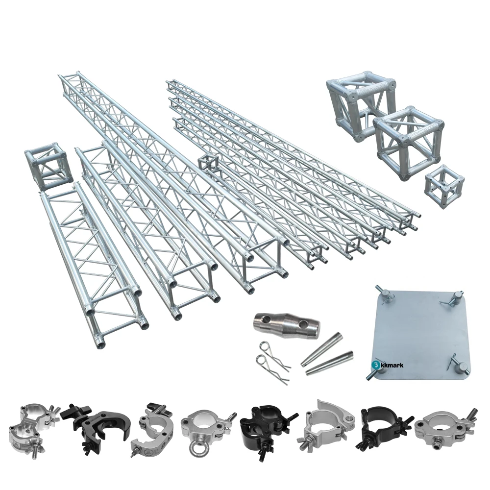 Aluminum Music Concert Theater Performance Event Roof Truss System With Stage Platform For Outdoor Events