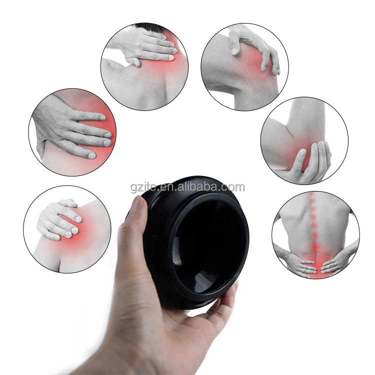 Hot sale massage suction cups artifact massage tools medical grade silicone dual cupping body face massage cupping set