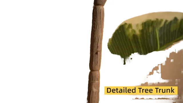 Hot Selling Nearly Natural Plastic Home Decor Quality Plastic Material planted Artificial Fiddle Leaf Fig Tree