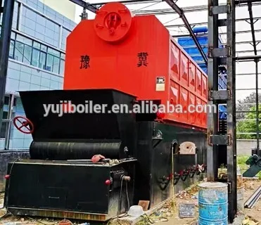 Yuji DZL паровой 2 Tn уголь биомасса гранул, работающий промышленный котел
