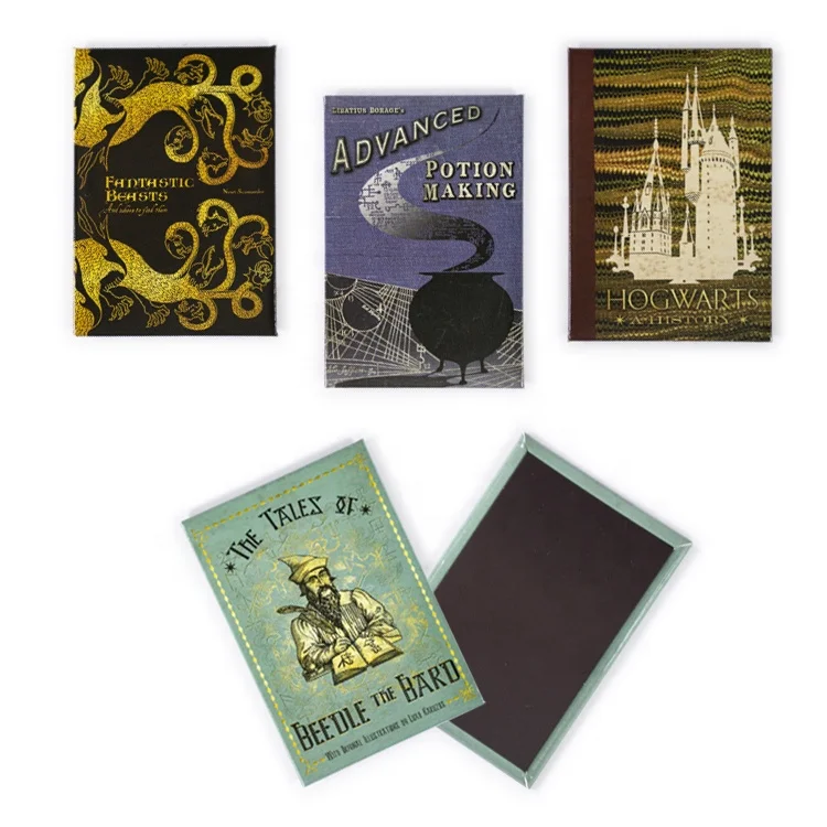 Customized Tinplate Refrigerator Fridge Magnets Tourist Souvenir Tin Fridge Magnet Set