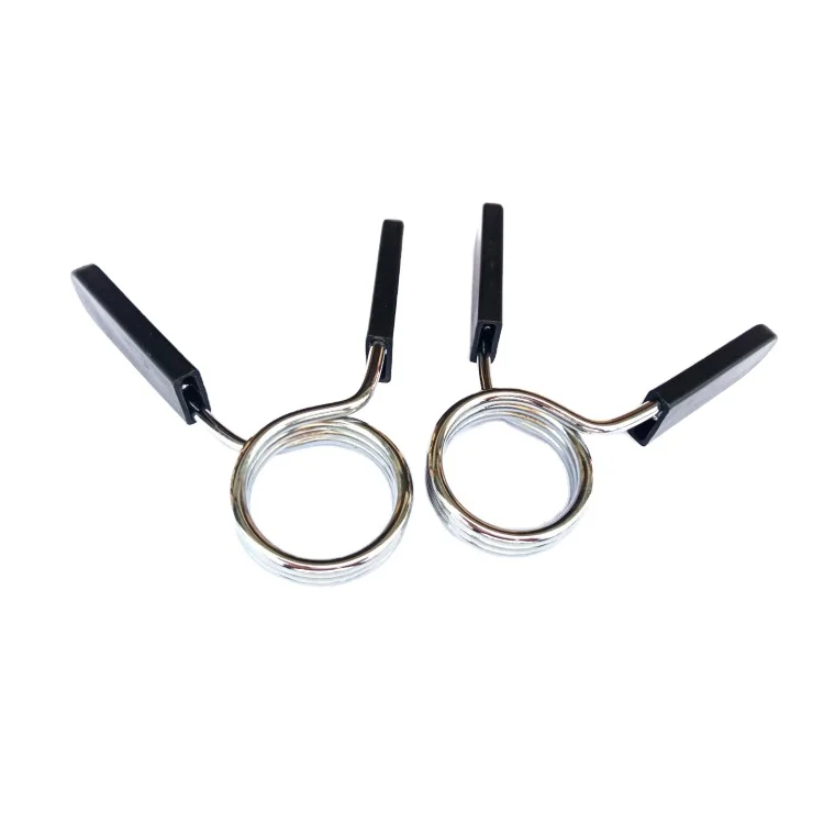 
Weightlifting Accessory Spring Clip Collars Dumbbell Clamps 2 PCS 1 Inch/25mm Black OPP Bag OEM Unisex Barbell Collars 20 Pairs 