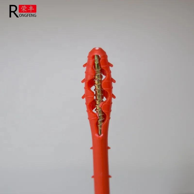 China high quality PP, PE Plastic Insulation anchor nylon wall plug anchor and Insulation Fastener