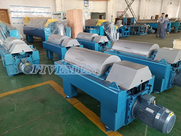 sludge dewatering system decanter centrifuge machine