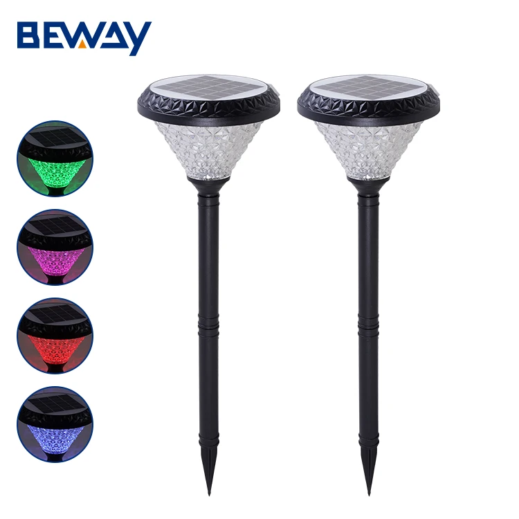 Newly PC ABS Outdoor Park Waterproof IP65 20w Landscape Decorative Courtyard Led Solar Garden Lamp