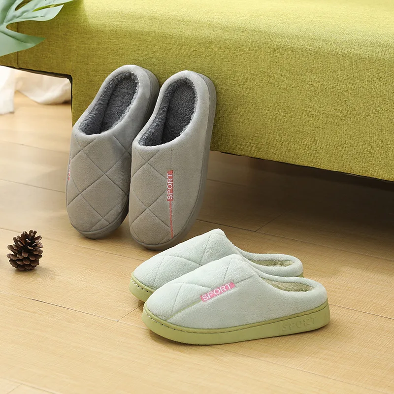 Cotton soft and flexible marshmallow like comfort and warmth reduces muscle fatigue custom winter slippers