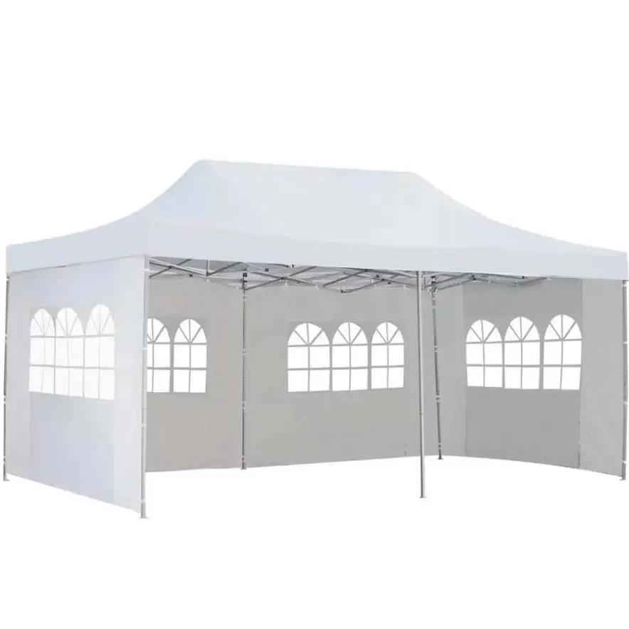 Промышленная палатка в алюминиевой рамке большая для свадебной вечеринки торговая со съемными боковыми стенками