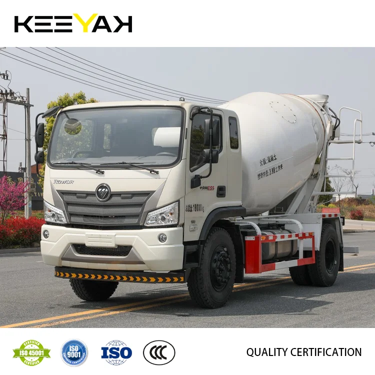 Hino Howo 6m3 8m3 9m3 10m3 12m3 16m3 Cement Concrete Mixer Truck for Sale