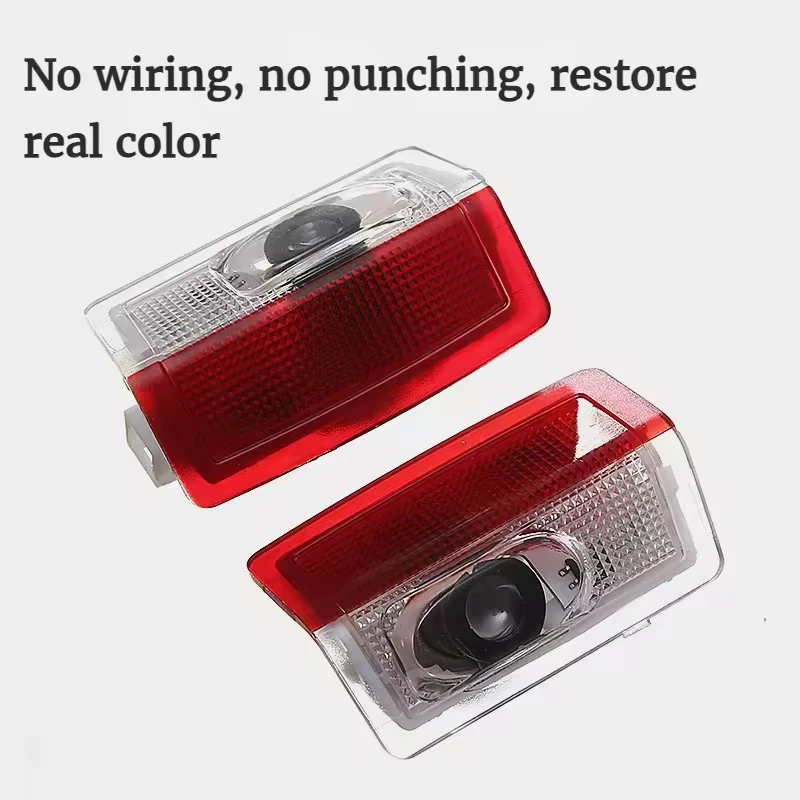 Car LED door lights, welcome lights, polite shadows, car doors, LED car logos, projection lights, custom