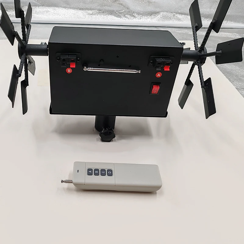 China double wheel rotating wireless cold fountain stage equipment for celebrations