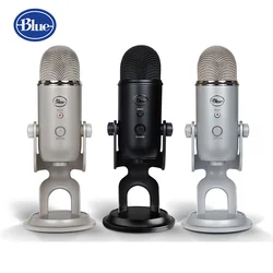 Logitech Blue Yeti USB Condenser Microphone for Live Broadcasting and Recording Sound